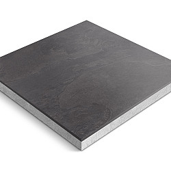 Keramische tegel Ceradeco 90x90x5cm Nordica Dark LUX