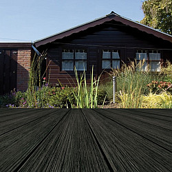 WPC 23x138mm Fiberdeck Vintage Graphite massief 400cm