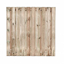 Tuinscherm Enschede recht 180x180cm 19pl / RESTANT
