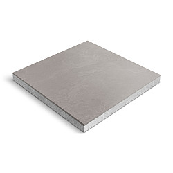 Keramische tegel Ceradeco 90x90x5cm Nordica Grey LUX