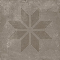 Keramische tegel vtwonen Solostone Decoren Earth Star Grey 70x70x3,2cm