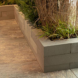 Linia Excellence stapelblok small 12x12x60cm Grijs