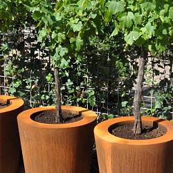Conic Ø1000x1000mm Corten 2mm (CC5)