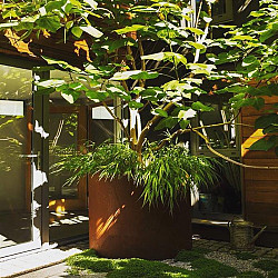 Circum ZONDER BODEM Ø1500x400mm Corten (CTW2.3)