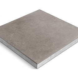 Keramische tegel Ceradeco 60x60x4cm Belga Titanio