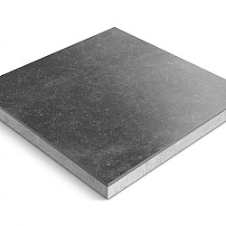 Keramische tegel Ceradeco 60x60x4cm Belga Nero