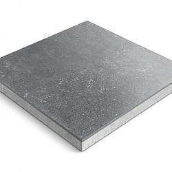 Keramische tegel Ceradeco 60x60x4cm Castello Nero