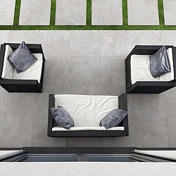 GeoCeramica® 80x80x4cm Forma Grigio / RESTANT