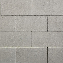 Tuintegel 25x50x5cm Grijs mini facet