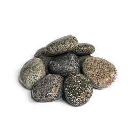 Beach Pebbles Grijs 50-70mm gaasbox