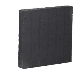 Palissadeband Quadro 8x50x50cm Zwart
