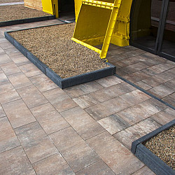 Opsluitband MF zonder hol en dol 8x20x100cm Zwart