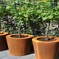 Conic MET POTEN Ø2000x800mm Corten 3mm (CCP1.1)