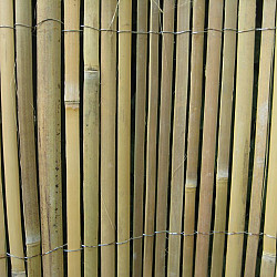 Gespleten Bamboemat Coupé 200x500cm