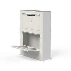 Pakket Brievenbus Aluminium Paca 870x300x1250mm (PPA1)