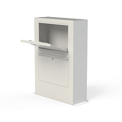 Pakket Brievenbus Aluminium Paca 870x300x1250mm (PPA1)