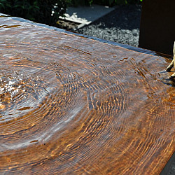 Waterblok  700x700x700mm Corten 3mm (CWB1)