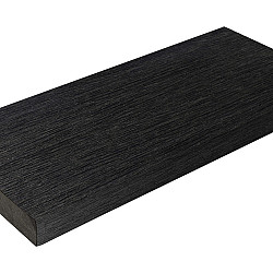 Kantplank WPC 22,5x138mm Fiberdeck Vintage| massief | Graphite 300cm