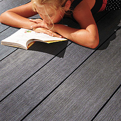 WPC 23x138mm Fiberdeck Vintage Lunar Grey massief 400cm