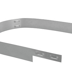 Mevosteel RVS 2 mm randbegrenzing incl. pennen 225x10,2cm OP=OP