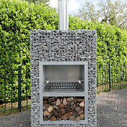 Steenkorf m50  -  Classic Blokhaard verhoogd 120x180x50cm