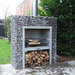 Steenkorf m50  -  Classic Blokhaard 120x130x50cm