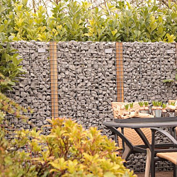 Steenschutting m50 paal 90x90 - maas 50x50 - 60x180x9cm