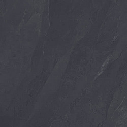 Keramische tegel vtwonen Solostone Uni Waves zwart 70x70x3,2cm