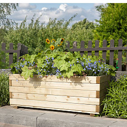 Bloembak rechthoek 32x92x42cm (HxBxD)