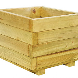 Bloembak vierkant 32x40x40cm (HxBxD)