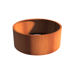 Circum ZONDER BODEM Ø1500x600mm Corten (CTW2.2)