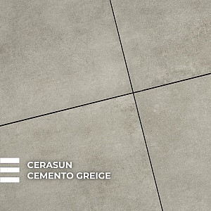 Cerasun Cemento Greige 60x60x4cm