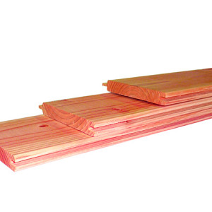 Douglas geschaafd Dakbeschot 1,6x11,6x500cm onbehandeld