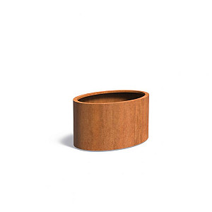 ELLIPSE met bodem 1200x800x600mm Corten (CEL5)