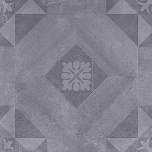 GeoCeramica® 60x60x4cm Symbol Block Black