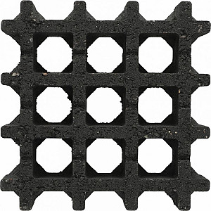 Betontegel Aqua-draintegel 30x30x8cm Antraciet