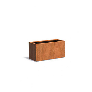 CARREZ met bodem 1200x500x600mm Corten (CA22.2)