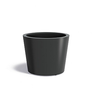 CONIC met bodem Ø1000x800mm Aluminium (AC5.1)