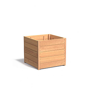 CARREZ met bodem 800x800x620mm Hardhout 21mm (HS6.1)