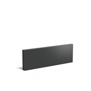 Muur 3000x150x1000mm Aluminium (AW2.2)