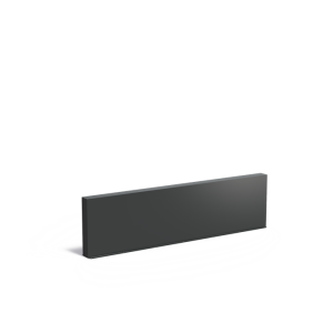 Muur 3000x150x800mm Aluminium (AW2.3)