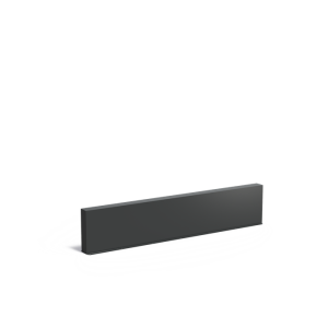 Muur 3000x150x600mm Aluminium (AW2.4)