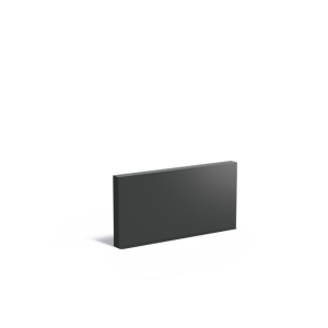 Muur 2000x150x1000mm Aluminium (AW3.2)