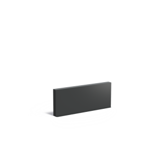 Muur 2000x150x800mm Aluminium (AW3.3)