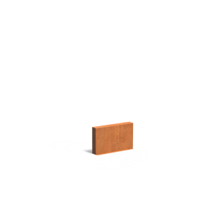 Corten Muur 1000x150x600mm Corten 2mm (CW5.4)