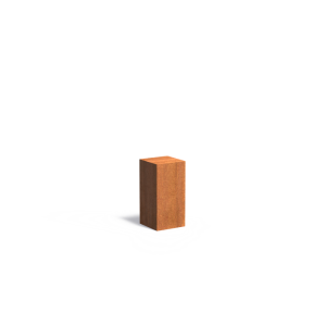 Sokkel 300x300x600mm Corten 2mm (CK12)
