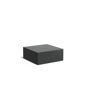 Sokkel 1000x1000x400mm Aluminium 3mm (AS21)