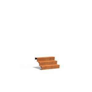 Trap 1000x720x510mm Corten 3mm (CST3.1)