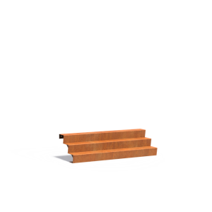 Trap 2000x720x510mm Corten 3mm (CST3.4)