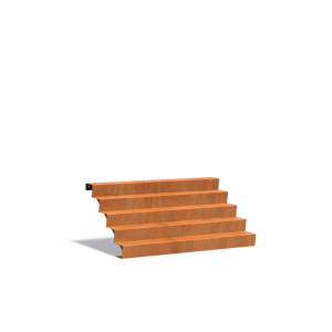 Trap 2000x1200x850mm Corten 3mm (CST5.4)
